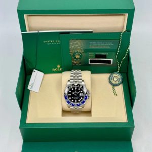 Rolex GMT-Master II "Batgirl" 40mm 126710BLNR Jubilee