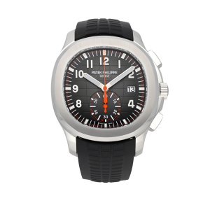 Patek Philippe Rose Gold Aquanaut Travel Time Watch Ref. 5968A