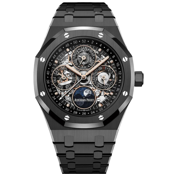 background-editor_output_488553df-6996-4f53-8bb2-8fefd9500996 Black AP Royal Oak Perpetual Calendar 41mm