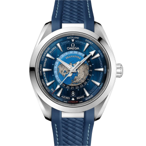 Omega Aqua Terra 150M Co-Axial Master Chronometer GMT Worldtimer Watch