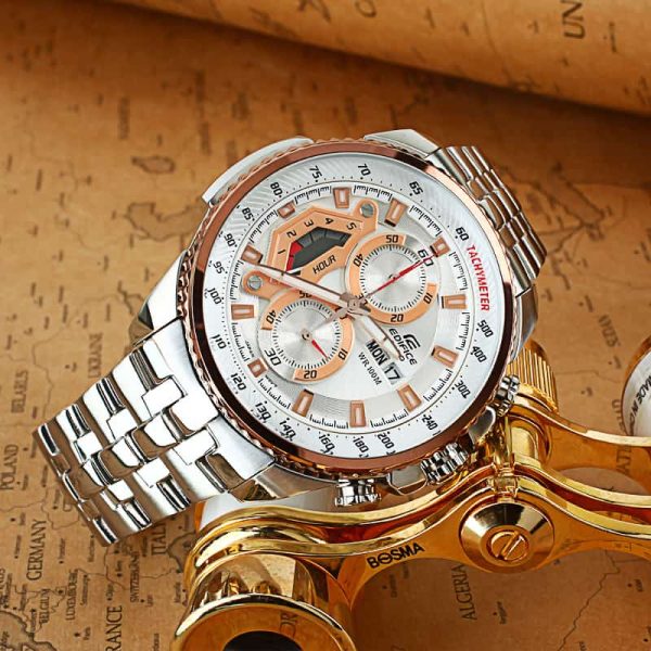 edifdayanddate Casio Edifice Day and Date Chronograph Timepiece