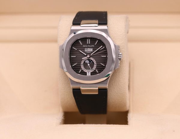 rn-image_picker_lib_temp_36053517-6ae4-4009-99aa-cdced4be3dbc Patek Philippe Nautilus Annual Calendar Moon Phase 5726A Black Dial