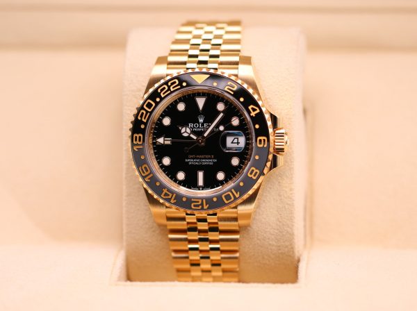 rn-image_picker_lib_temp_920745d2-6a9a-4d1e-aa54-07f645c05af7 Rolex GMT-Master II 126718GRNR Black Dial Yellow Gold